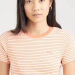 Levi's® Women's SS Rib Baby Tee Rosemary