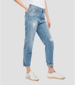 Replay Rose-Label High Waist Tapered-Fit KILEY Jeans