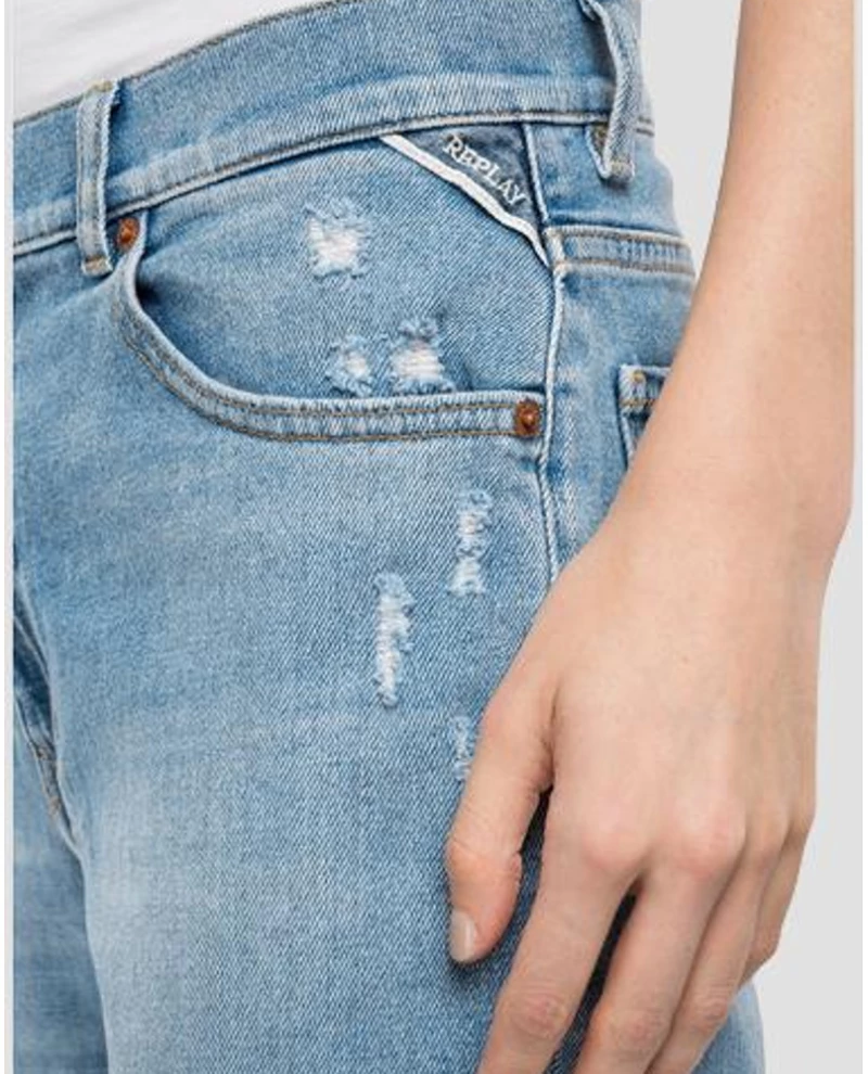 Replay Rose-Label High Waist Tapered-Fit KILEY Jeans