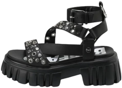 Buffalo Women's Lion Riv platform sandal vegan