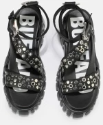 Buffalo Women's Lion Riv platform sandal vegan