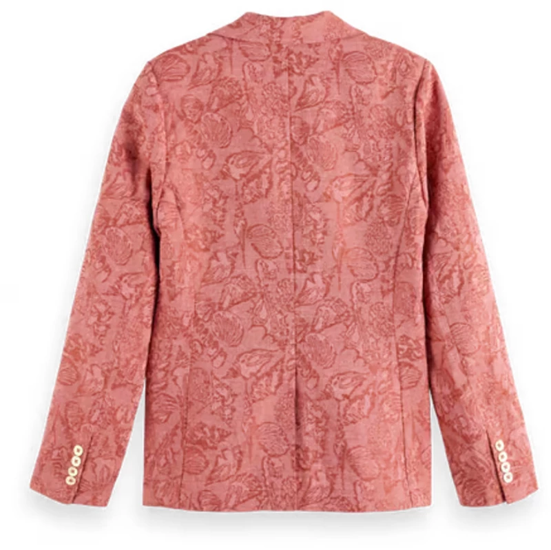 Scotch&Soda Women's Shell-Jacquard Blazer
