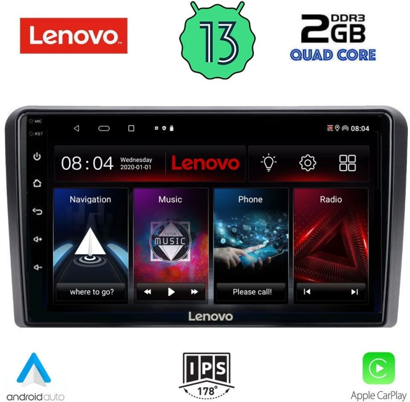 LENOVO LVD 4481_CPA (9inc) MULTIMEDIA TABLET OEM OPEL ALL mod. 2004-2014