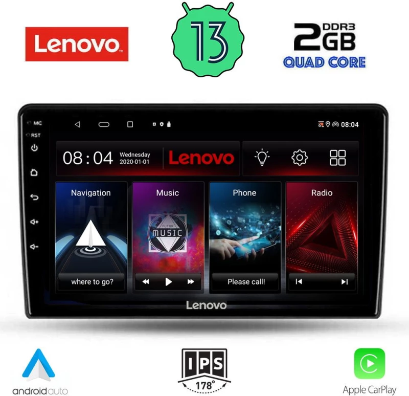 LENOVO LVD 4102_CPA (9inc) MULTIMEDIA TABLET OEM DACIA DUSTER mod. 2012-2019