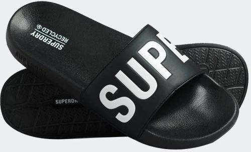 SUPERDRY D2 SDRY CORE VEGAN POOL SLIDE - WF310222A-33B