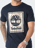 TIMBERLAND STACK LOGO CAMO SHORT SLEEVE TEE - A5UBF-433
