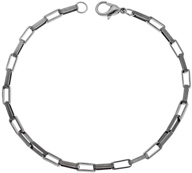 Βραχιόλι Senza Stainless Steel Gun Metal SSD4859GMBR