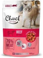 Chuck Pouch Cat Beef 100gr