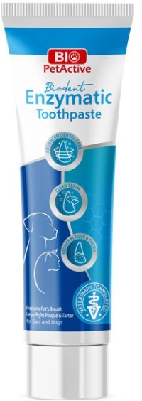 Bio Petactive Οδοντόκρεμα με Σύμπλεγμα Ενζύμων για Σκύλους και Γάτες 100ml