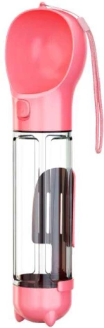 Ποτίστρα Ταΐστρα Ταξιδίου Ροζ 500ml