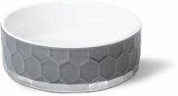 Glee Μπολ Mirror Κεραμικό Γκρι Medium 530ml