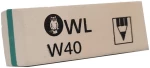 Γόμα Λευκή OWL W40