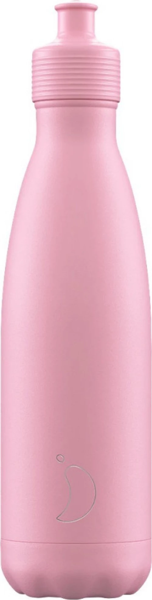 Ανοξείδωτο Μπουκάλι Chilly's Sports Bottle Pastel Pink 500ml 23105