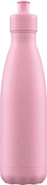 Ανοξείδωτο Μπουκάλι Chilly's Sports Bottle Pastel Pink 500ml 23105