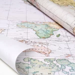 Χαρτί Περιτυλίγματος Legami - Map WRAP0001