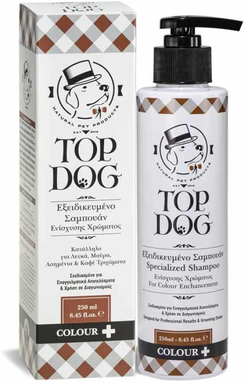 Top Dog Σαμπουάν με Conditioner Colour Plus 250ml