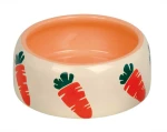 Nobby Κεραμικό Μπολ για Μικρά Ζώα Carrot 500ml