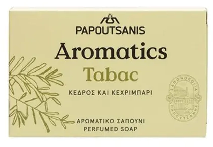 Papoutsanis Aromatics Σαπούνι 100gr Tabac