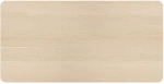 BRATECK επιφάνεια γραφείου TP12060R-2P, 120x60x1.8cm, μπεζ ξύλινη