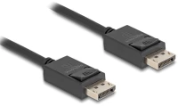 DELOCK καλώδιο DisplayPort 2.1 80492, 8K/60Hz 4K/120Hz 40 Gbps 1m, μαύρο