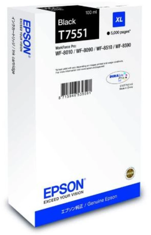 Μελάνι Epson 7551XL black 5000pgs