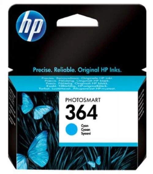 Μελάνι HP No 364 CB318E vivera cyan 300pgs