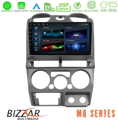 Bizzar M8 Series Isuzu D-Max 2007-2011 8core Android13 4+32GB Navigation Multimedia Tablet 9"