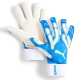 Γάντια Τερματοφύλακα Puma Ultra Ultimate Hybrid Blue / White  Λευκό Μπλε