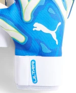 Γάντια Τερματοφύλακα Puma Ultra Ultimate Hybrid Blue / White  Λευκό Μπλε
