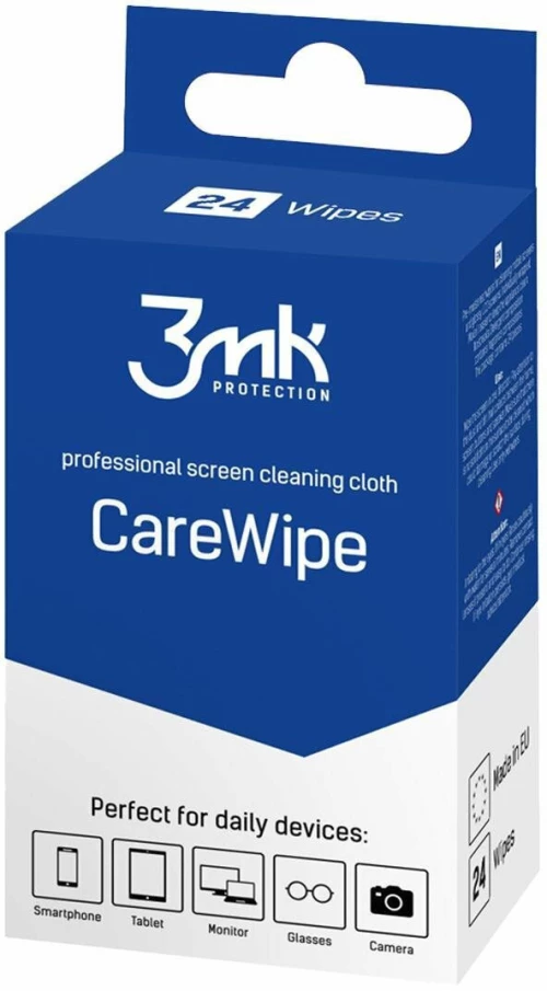3mk®CareWipe Μαντηλάκια Καθαρισμού Οθονών
