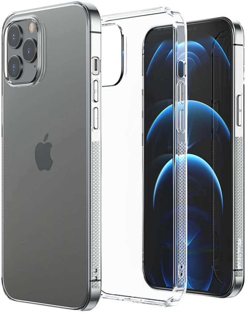 Joyroom® New T Case Θήκη Σιλικόνης Και Πλαστικό Back Case Για iPhone 13 Pro Max - Διαφανο (JR-BP944)