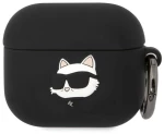 Karl Lagerfeld®3D Logo Choupette Head για AirPods 3-Black