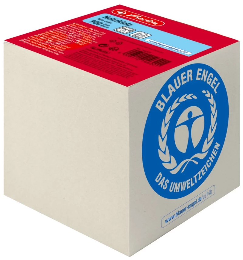 Herlitz Κύβος Χαρτάκια Σημειώσεων 9x9x9 900 ΧΑΡΤΑΚΙΑ