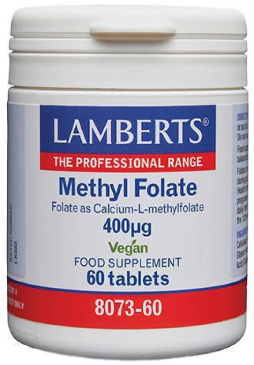 LAMBERTS methyl folate 400μg 60tabs