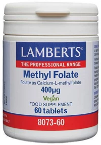 LAMBERTS methyl folate 400μg 60tabs