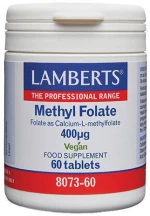 LAMBERTS methyl folate 400μg 60tabs