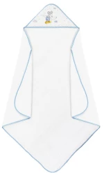 Interbaby Mickey Μπουρνούζι Κάπα White/Blue