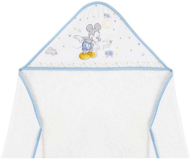 Interbaby Mickey Μπουρνούζι Κάπα White/Blue