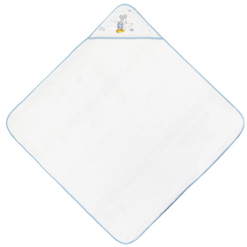 Interbaby Mickey Μπουρνούζι Κάπα White/Blue