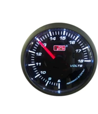 Βολτόμετρο Auto Gauge Φιμέ 60mm Ηλεκτρικό 270 Μοίρες
