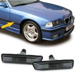 Πλαϊνά Φλας Φτερού Για Bmw 3 E36 96-99 / X5 E53 99-03 Smoke 2 Τεμάχια