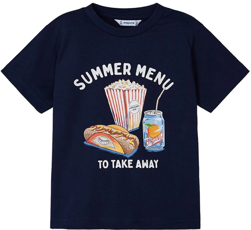 MAYORAL ΜΠΛΟΥΖΑ ΚΟΝΤΟΜΑΝΙΚΗ SUMMER SNACK ΝΑΥΤΙΚΟ ΜΠΛΕ (#23-03012-037)