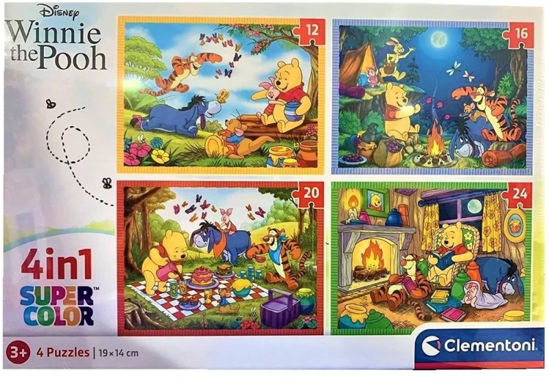 CLEMENTONI SUPERCOLOR 4IN1 WINNIE THE POOH- 87489 21514