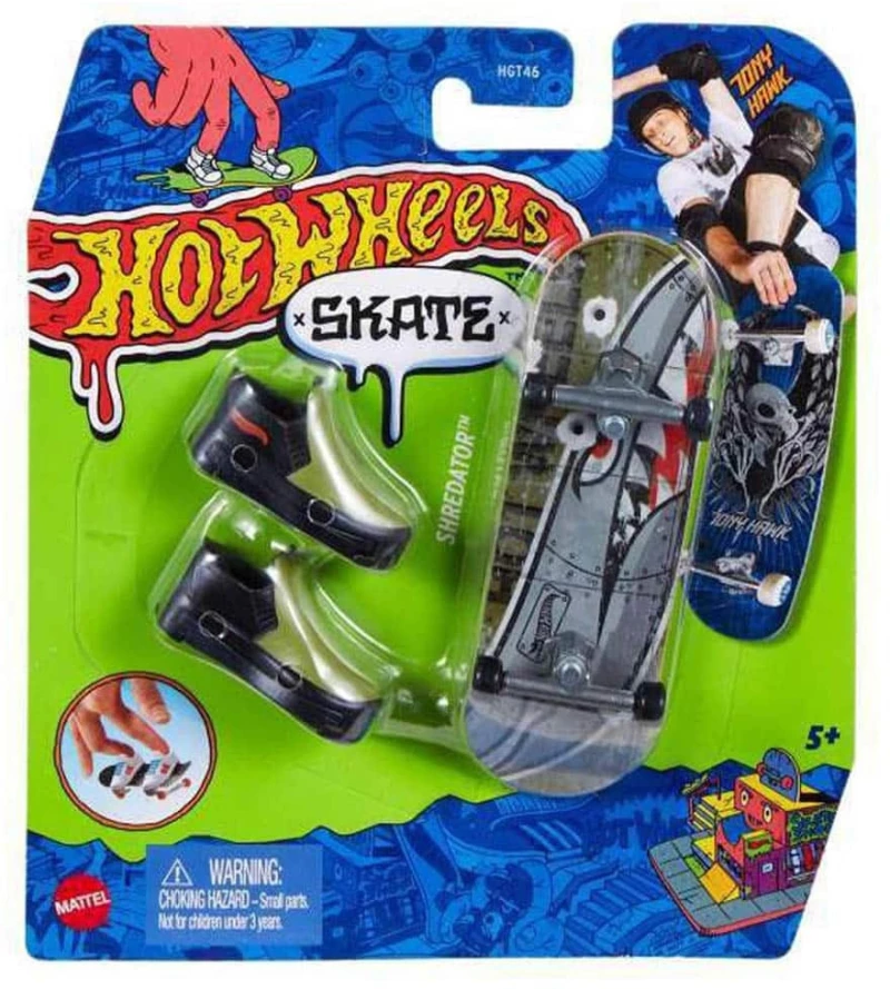HOT WHEELS SKATE ΚΑΙ ΠΑΠΟΥΤΣΙΑ HALL OG FLAME- HGT46/HVJ71