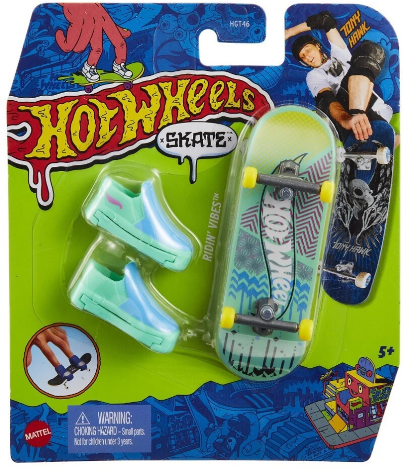 HOT WHEELS SKATE ΚΑΙ ΠΑΠΟΥΤΣΙΑ HALL OG FLAME- HGT46/HVJ71
