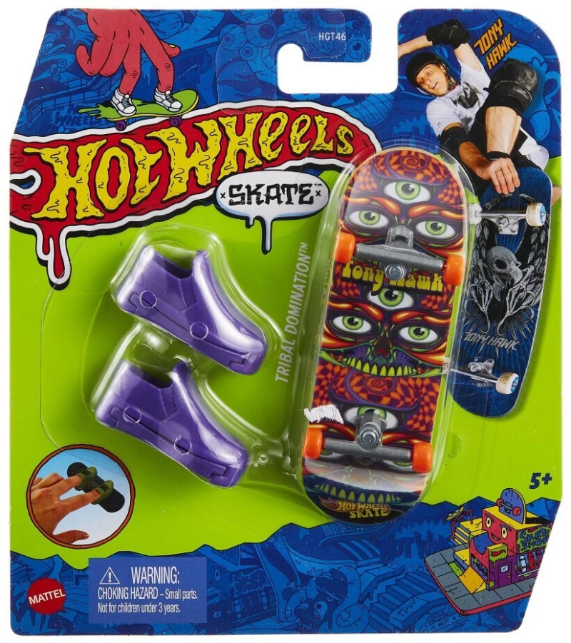 HOT WHEELS SKATE ΚΑΙ ΠΑΠΟΥΤΣΙΑ HALL OG FLAME- HGT46/HVJ71