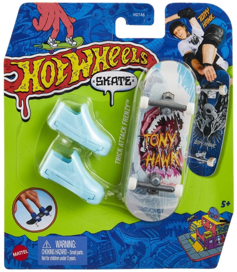 HOT WHEELS SKATE ΚΑΙ ΠΑΠΟΥΤΣΙΑ HALL OG FLAME- HGT46/HVJ71