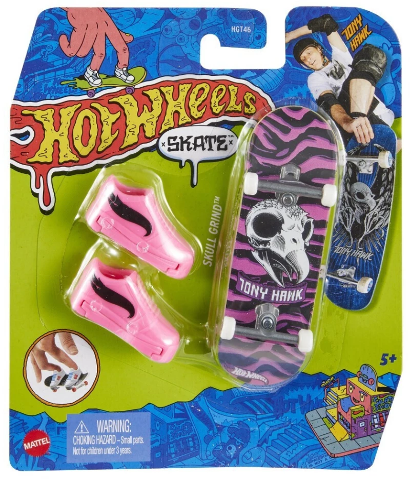 HOT WHEELS SKATE ΚΑΙ ΠΑΠΟΥΤΣΙΑ HALL OG FLAME- HGT46/HVJ71