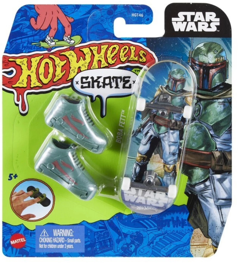 HOT WHEELS SKATE ΚΑΙ ΠΑΠΟΥΤΣΙΑ HALL OG FLAME- HGT46/HVJ71