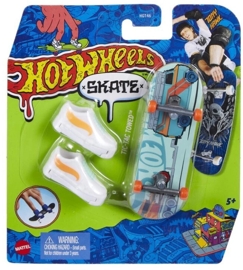HOT WHEELS SKATE ΚΑΙ ΠΑΠΟΥΤΣΙΑ HALL OG FLAME- HGT46/HVJ71
